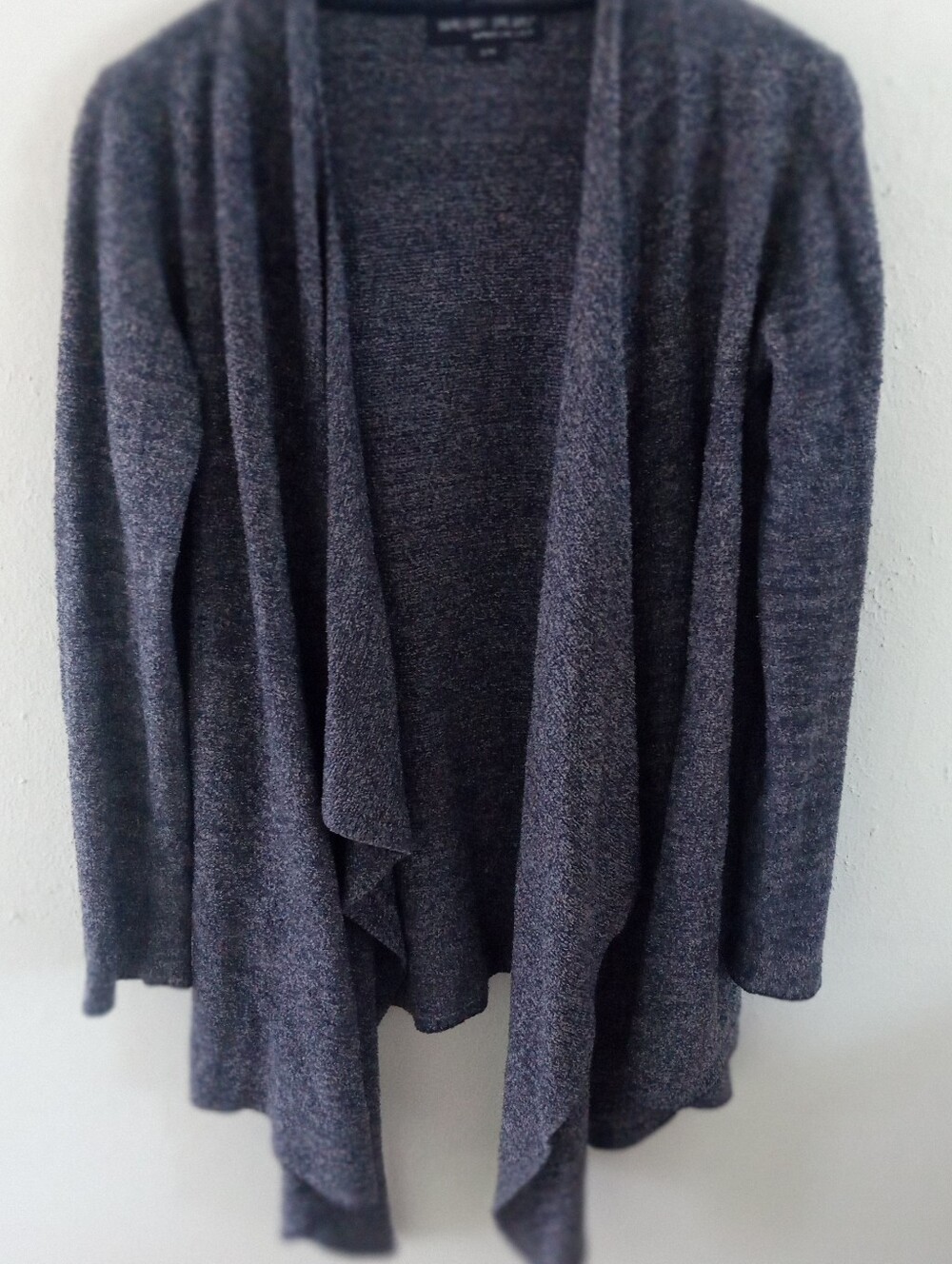 BAREFOOT DREAMS Calypso Wrap Oversized Gray Sweater | S/M - Picture 6 of 8